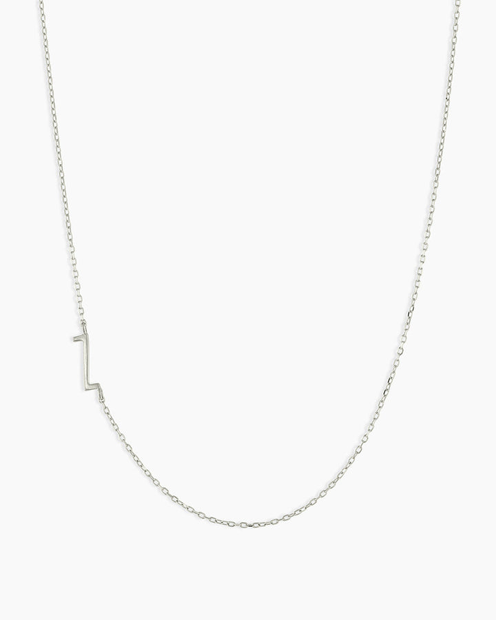 14K Gold Alphabet Necklace