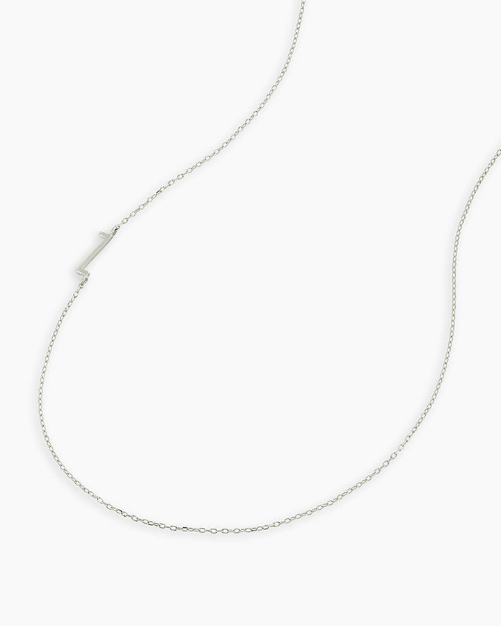 14K Gold Alphabet Necklace