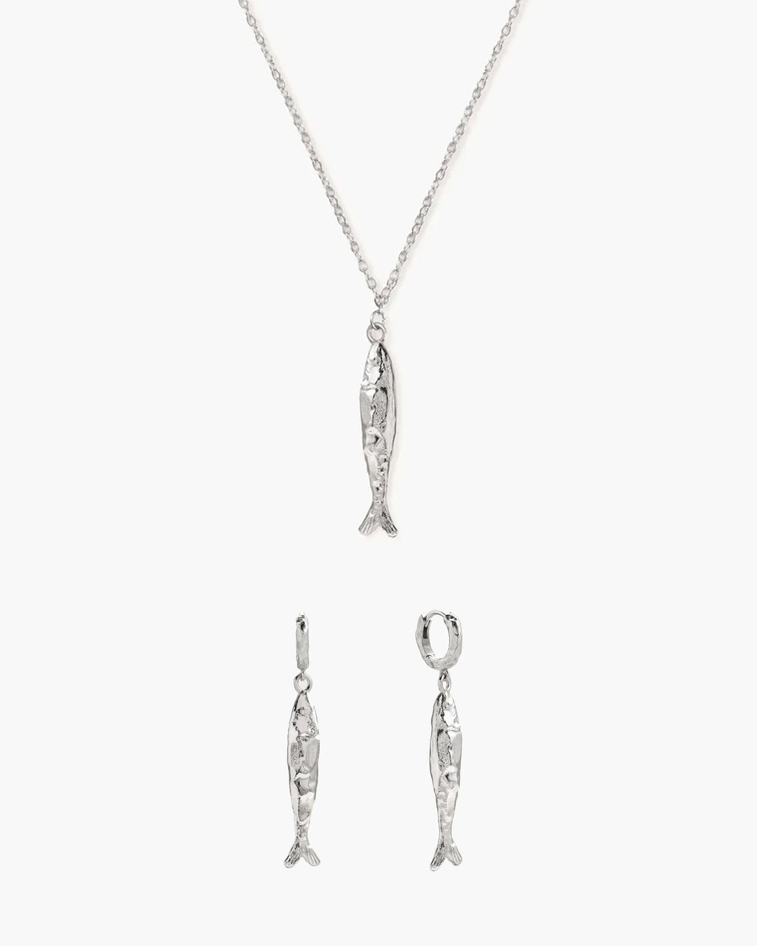 Gold Anchovy Necklace