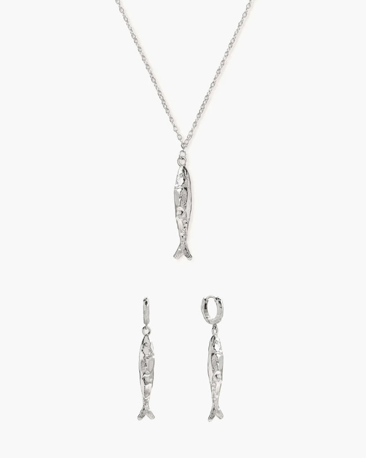 Gold Anchovy Necklace