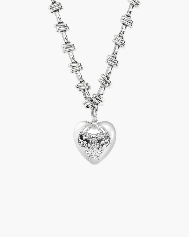 Secret Keeps Openable Heart Necklace