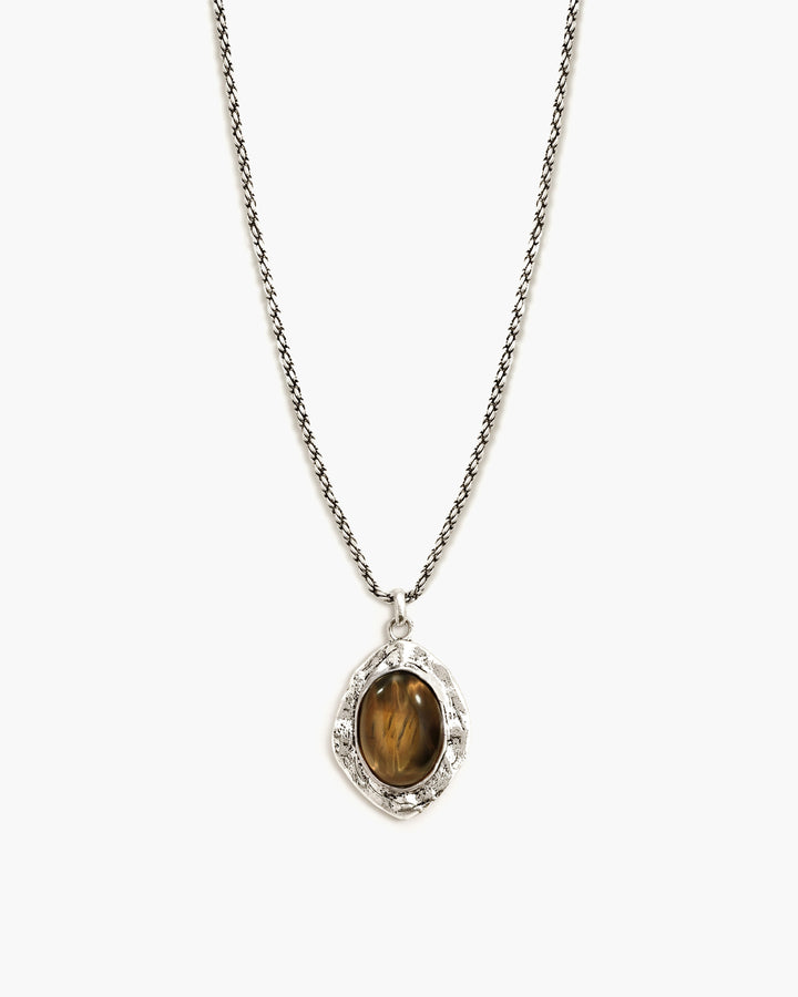 Gold Tiger's Eye Savannah Long Necklace