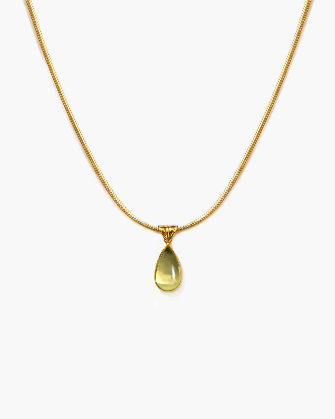 Waterdrop Necklace in Marine Blue