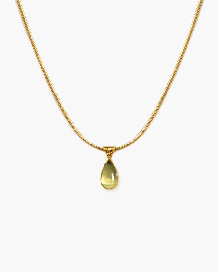 Waterdrop Necklace in Marine Blue