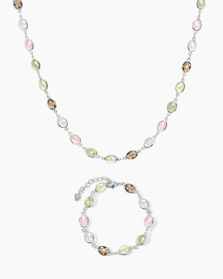 Whimsical Romance Stone Necklace