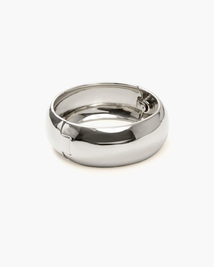 Silver Chunky Bangle
