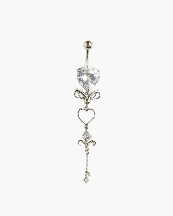 Gold Dripping Belly Ring