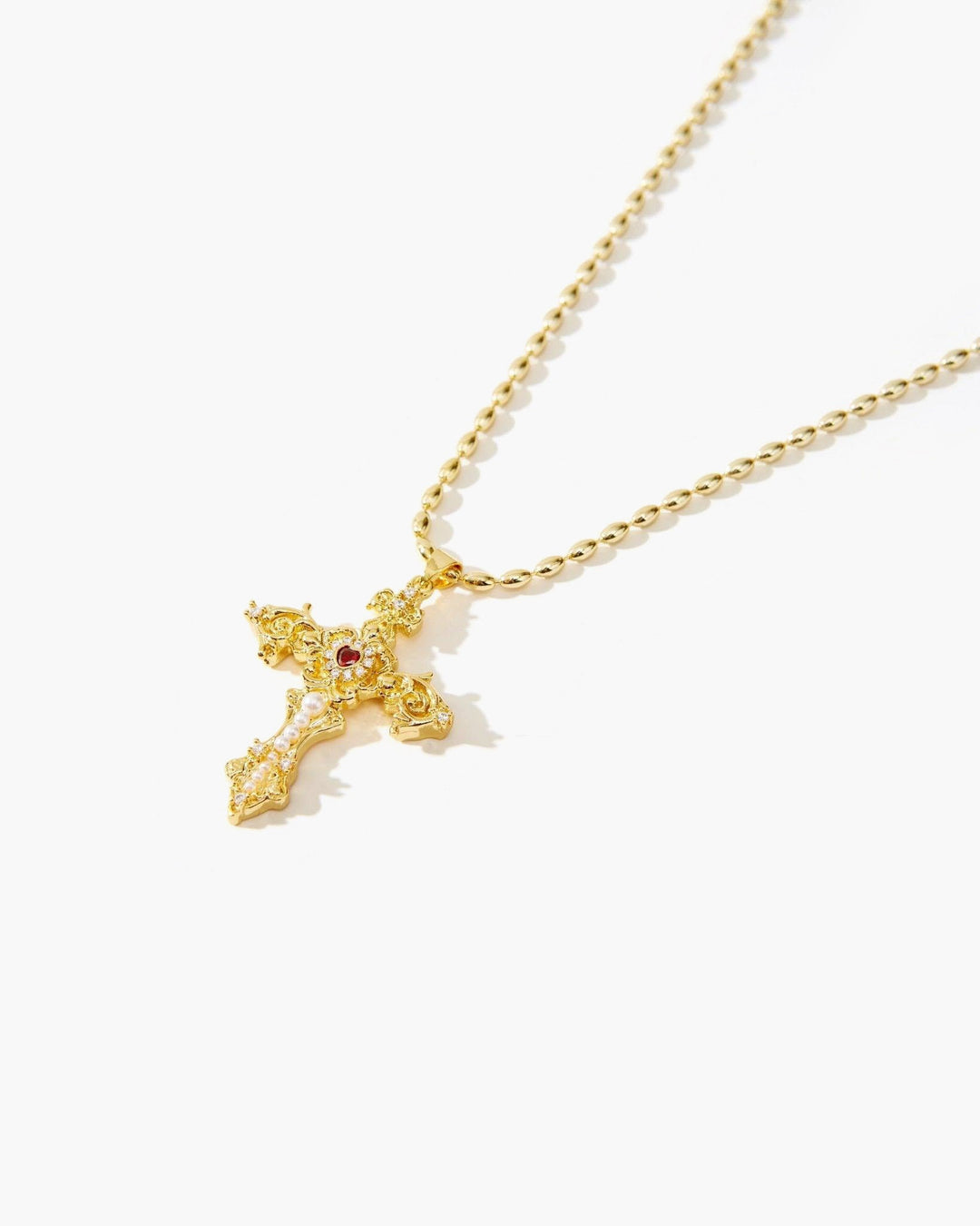 Gold Aphrodite’s Song Necklace
