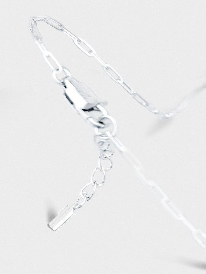 CLIP CHAIN BRACELET IN SILVER