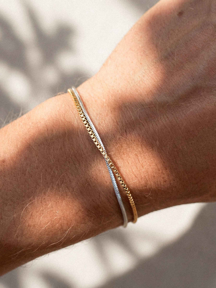 BOX CHAIN BRACELET